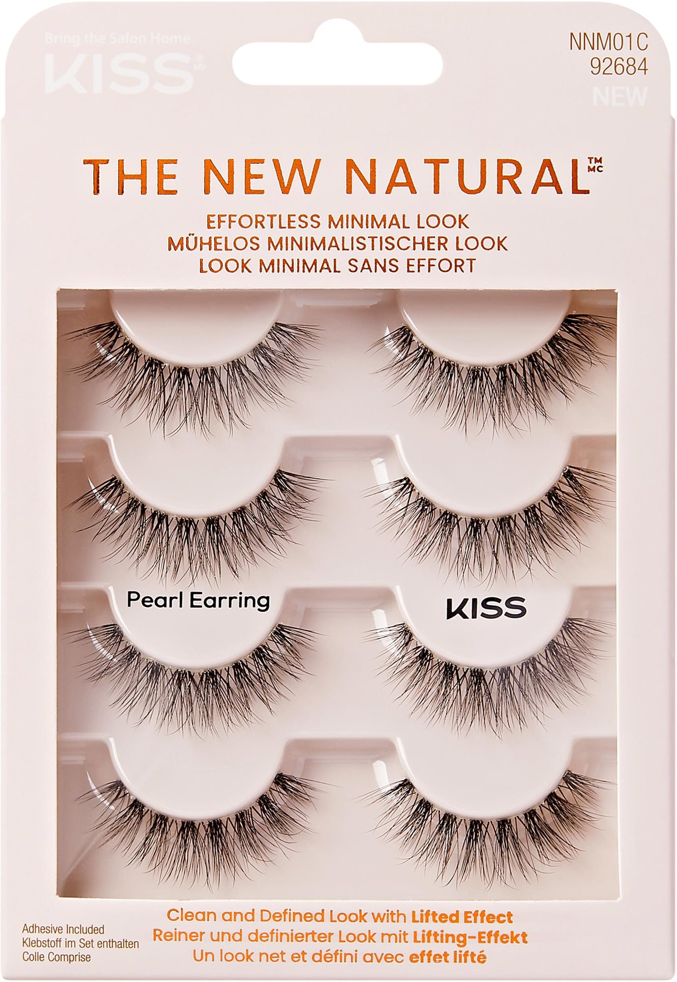 KISS THE NEW NATURAL Multipack 01 Umelé mihalnice