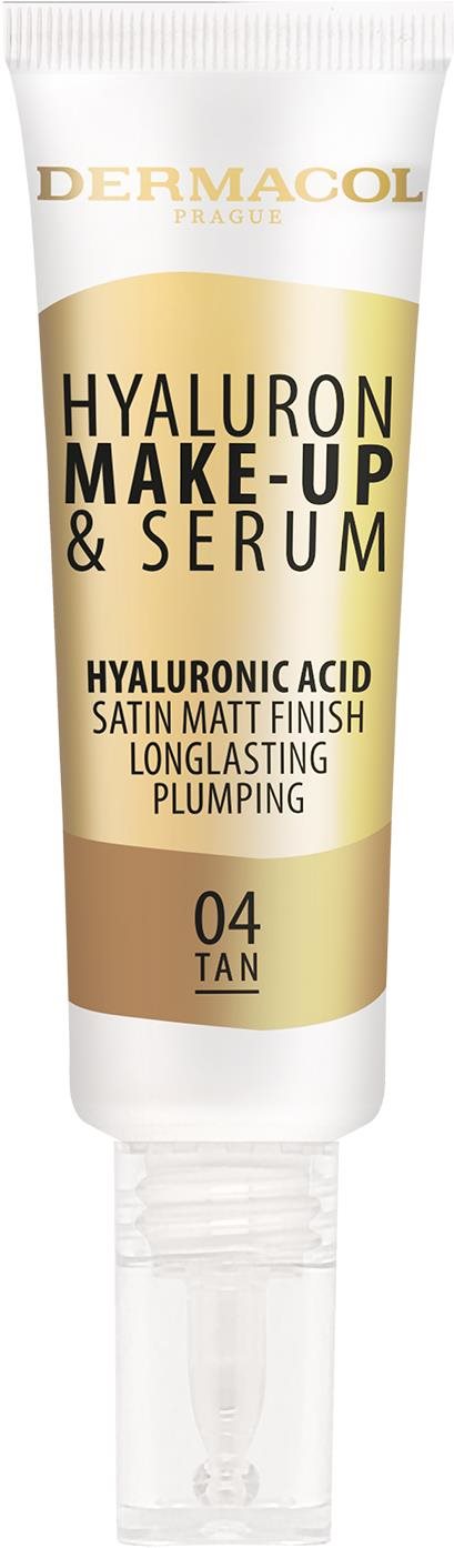 DERMACOL Hyaluron make-up and serum č.4 Tan 25 ml Make-up
