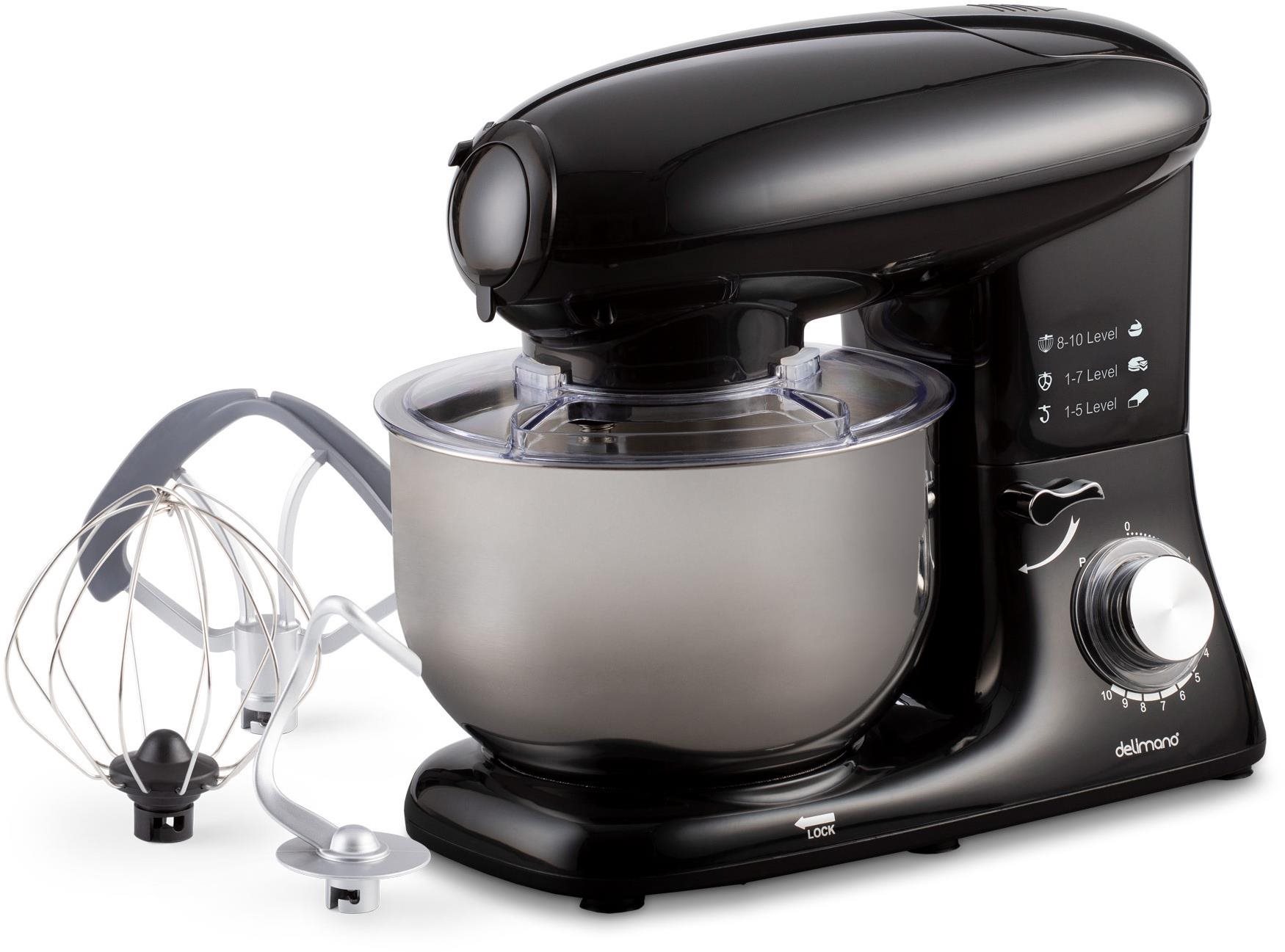 Delimano Deluxe Noir Robot cuisine