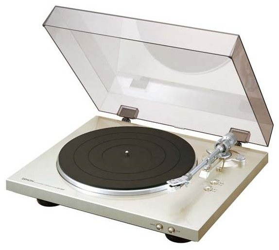 DENON DP-300F premium silver Gramofón