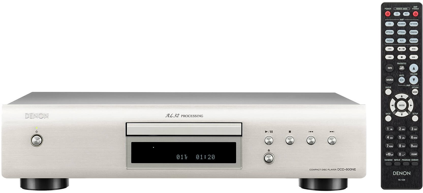 DENON DCD-600NE Silver Premium CD-Player