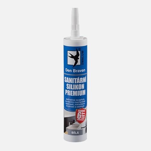 Den Braven Sanitárny silikón 280 ml, transparent PREMIUM Silikón