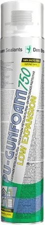 Den Braven Nízkoexpanzná pena 750 ml pištoľová CZ-SK-HU Montážna pena