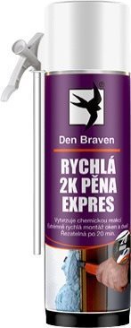 Den Braven Rýchla 2K pena EXPRES 400 ml Montážna pena