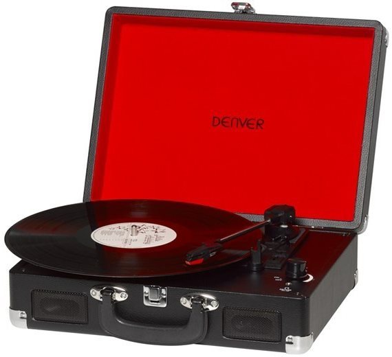 Denver VPL-120 Black Turntable