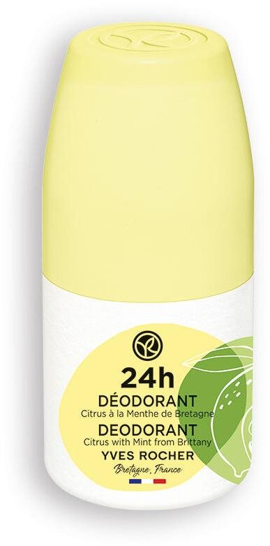 YVES ROCHER 24 órás dezodor mentával citrus illatban, 50 ml Dezodor