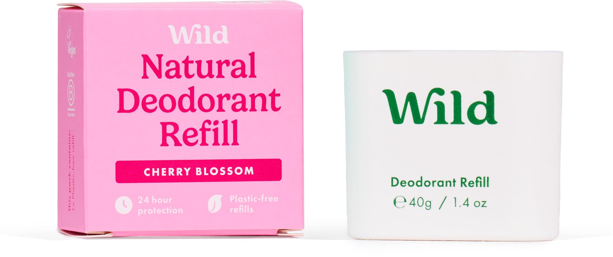 WILD Refill Cherry Blossom 40 g Dezodorant