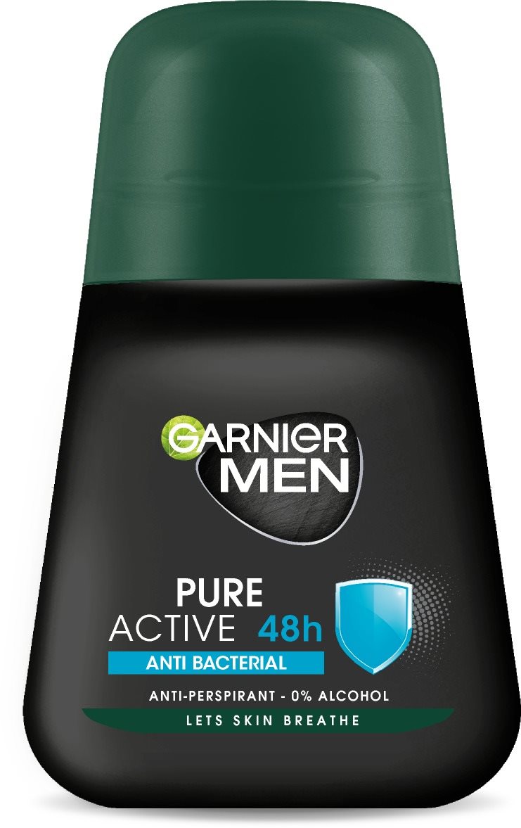 GARNIER Men Mineral PureActive Antibacterial Roll-On Antiperspirant...