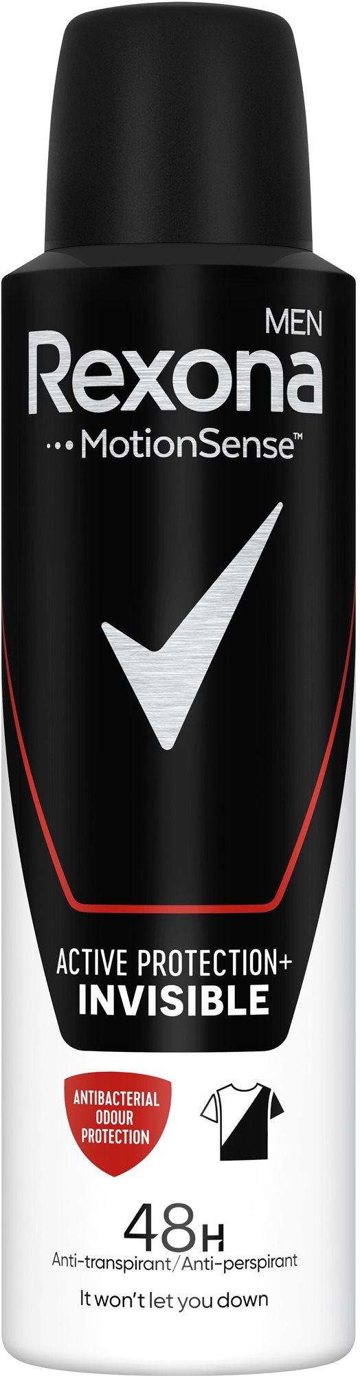 REXONA Men Active Protection+ Invisible 150 ml Antiperspirant