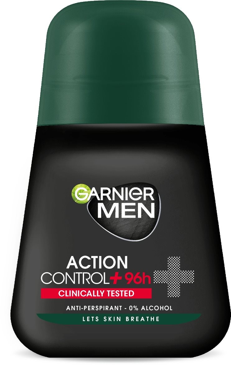 GARNIER Men Action Control + Clinical Roll-On Antiperspirant 50 ml...