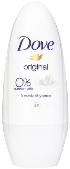 Dove Original guľôčkový dezodorant bez hliníkových solí 50 ml...