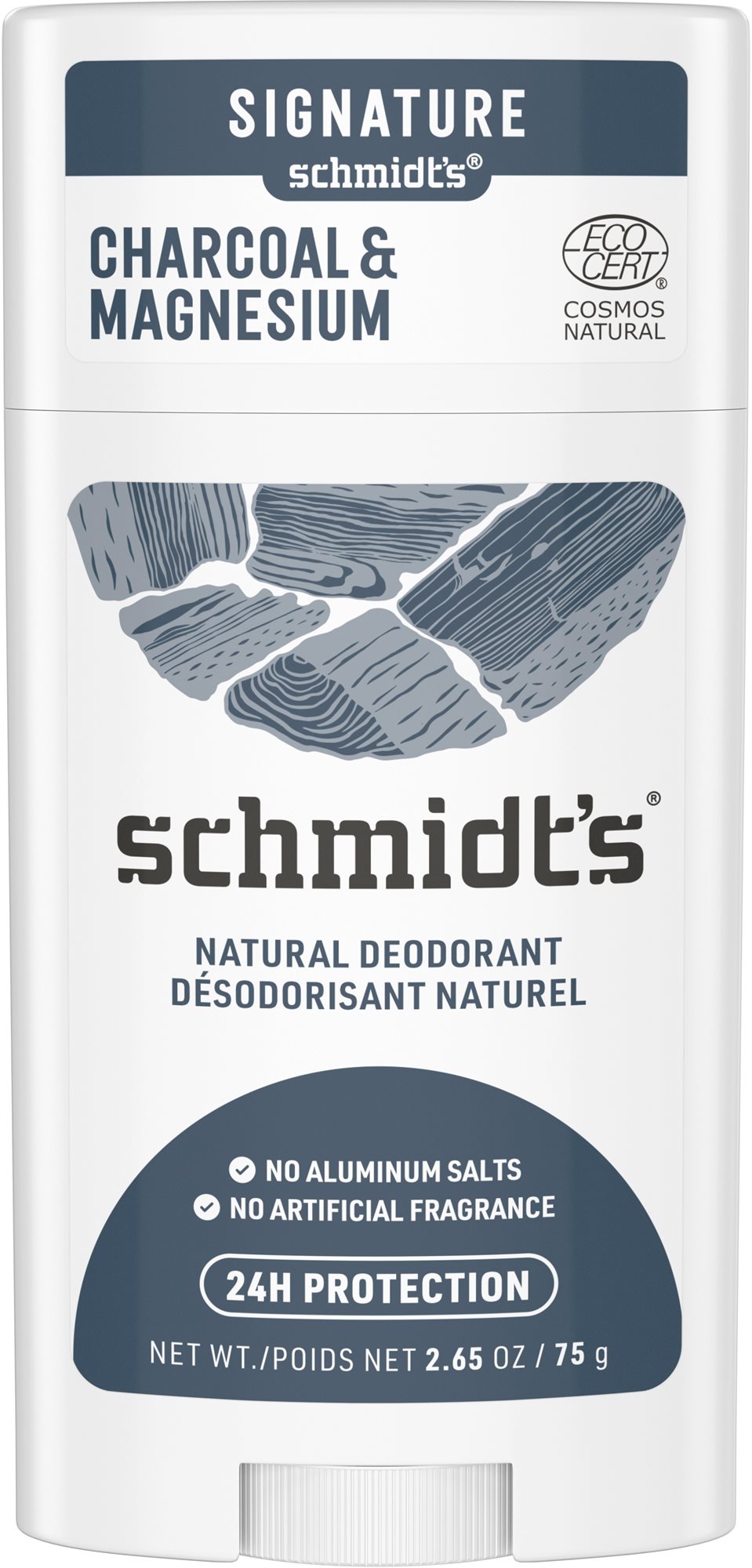 Schmidt's Signature Aktívne uhlie + horčík tuhý dezodorant 58 ml...