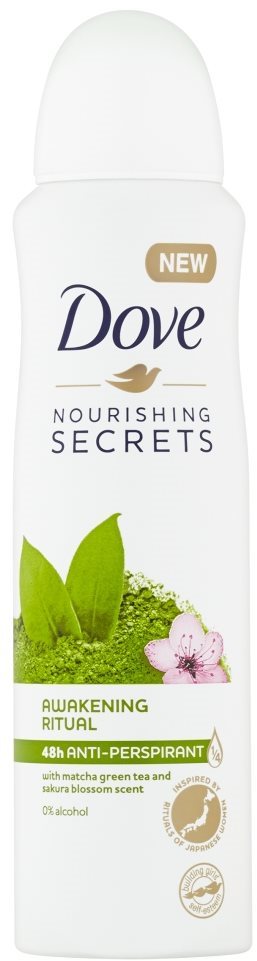 Dove Matcha & Sakura antiperspirant v spreji 150 ml Antiperspirant