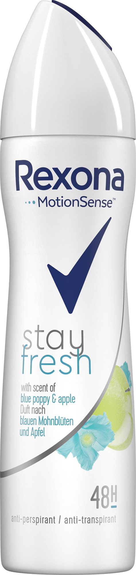 Rexona Blue Poppy & Apple antiperspirant v spreji 150 ml...