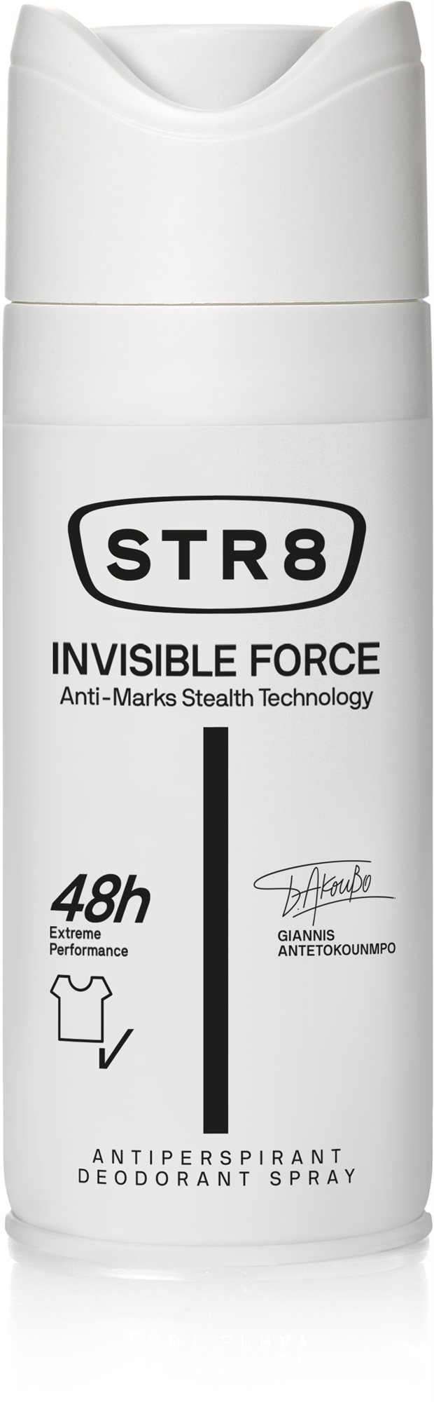 STR8 Invisible Sprej 150 ml Antiperspirant