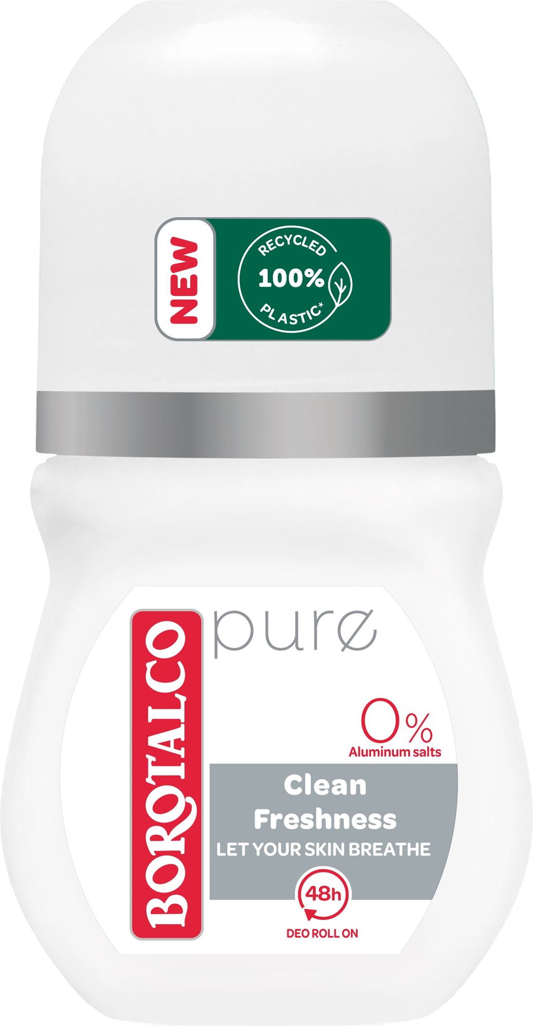 BOROTALCO Pure 0 % Aluminium Salts Deo Roll-on 50 ml Dezodorant