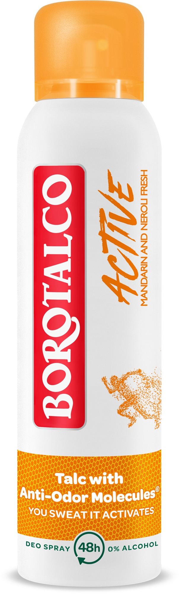 BOROTALCO Active Mandarin & Neroli Fresh Deo Spray 150 ml Dezodorant
