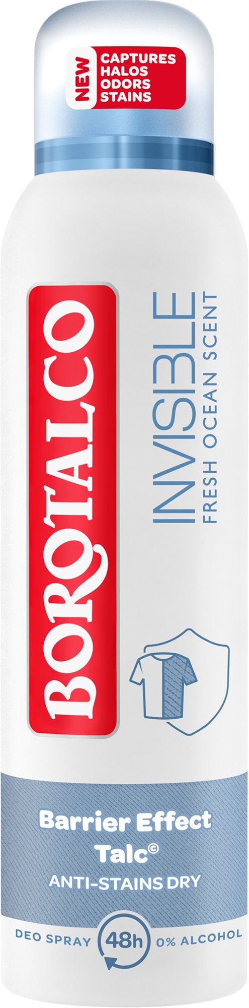 BOROTALCO Invisible Fresh Ocean Scent Deo Spray 150 ml Dezodorant