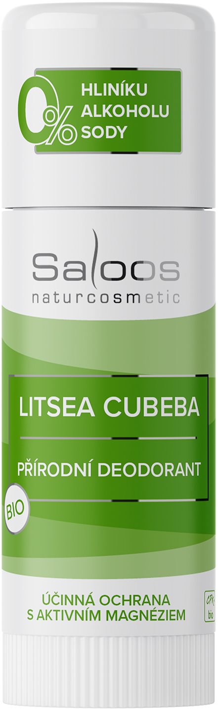SALOOS Bio Prírodný Dezodorant Litsea Cubeba Dezodorant