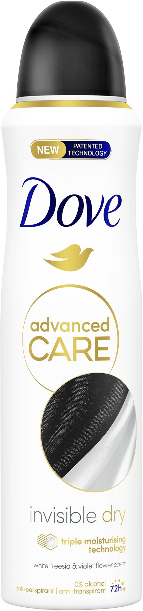 DOVE Invisible Dry antiperspirant dezodorant sprej 150 ml...