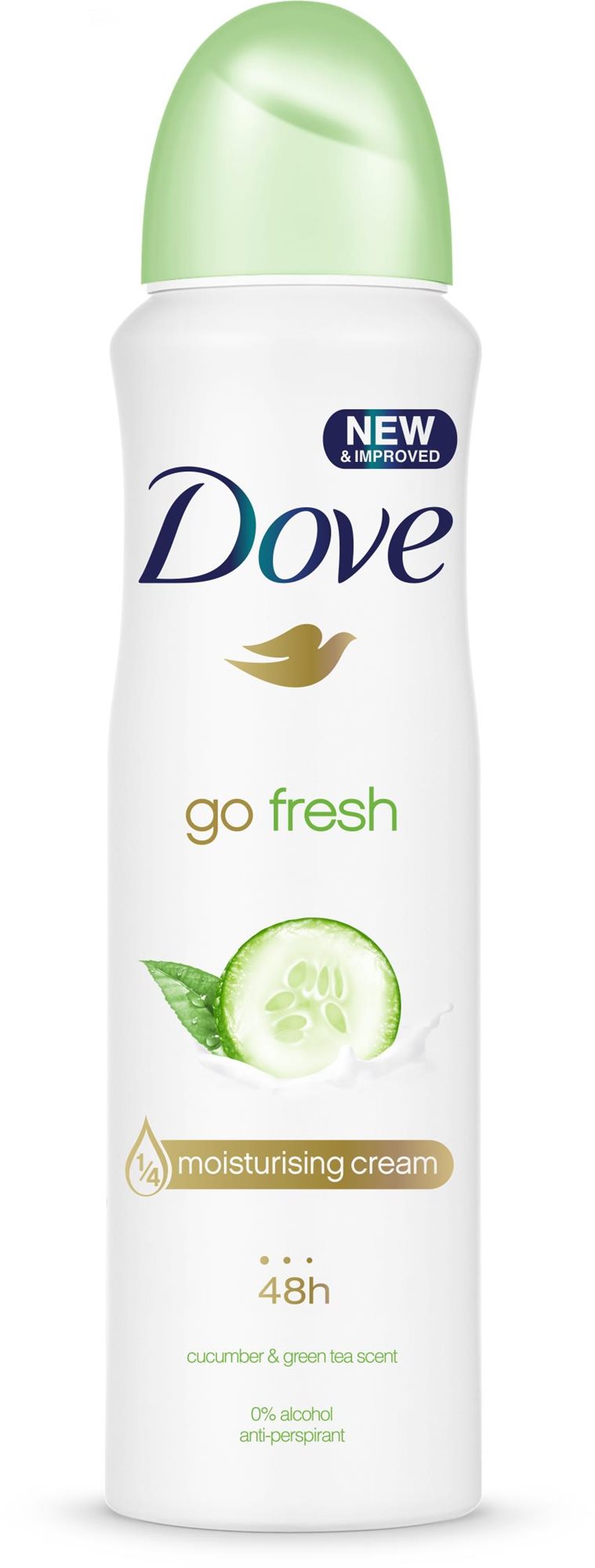 DOVE Go Fresh Cucumber & Green Tea antiperspirant sprej 150 ml...