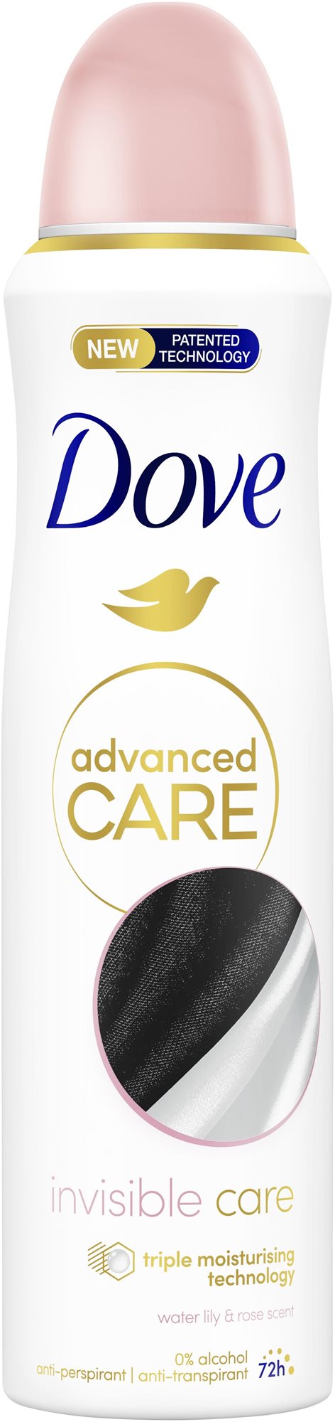DOVE Advanced Care Invisible Care antiperspirant sprej 150 ml...