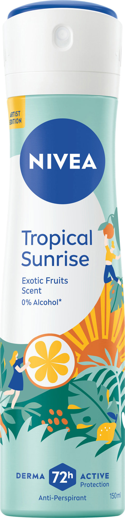 NIVEA Spray AP Exotic Feeling LE 150 ml Antiperspirant