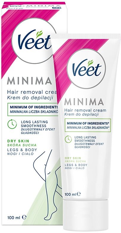 VEET szőrtelenítő krém száraz bőrre, 100 ml Szőrtelenítő krém