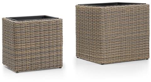 Kvetináč HAREN 2 ks 45 cm + 37 cm Kvetináč
