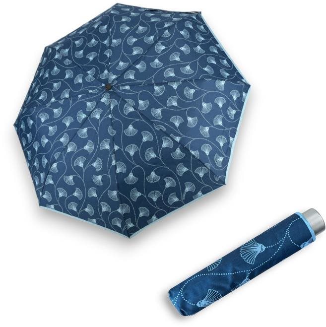 Doppler Mini Light Classic blue ginko - dámský skládací deštník...