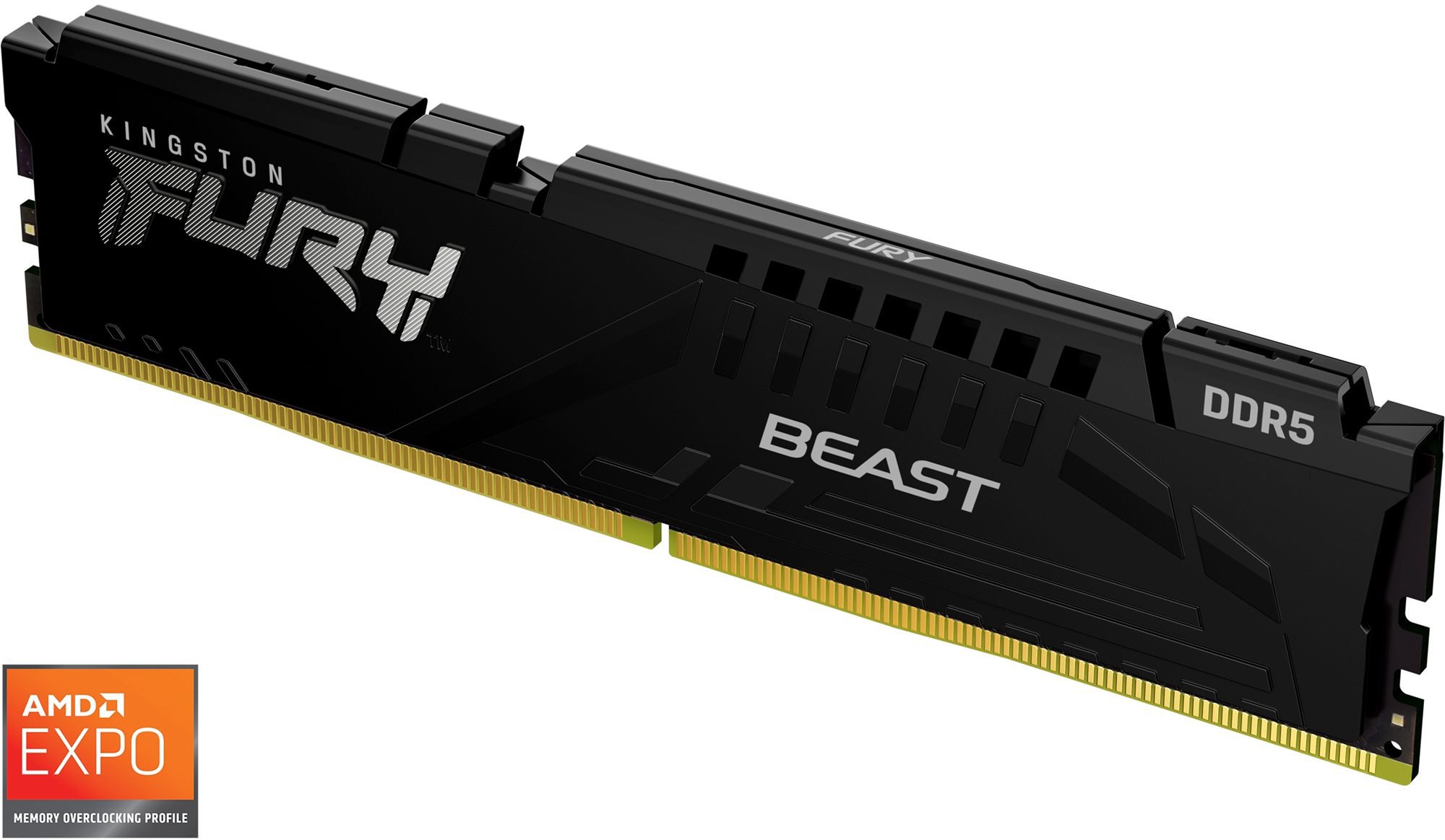 Kingston FURY 16GB DDR5 5200MHz CL36 Beast Black EXPO RAM memória