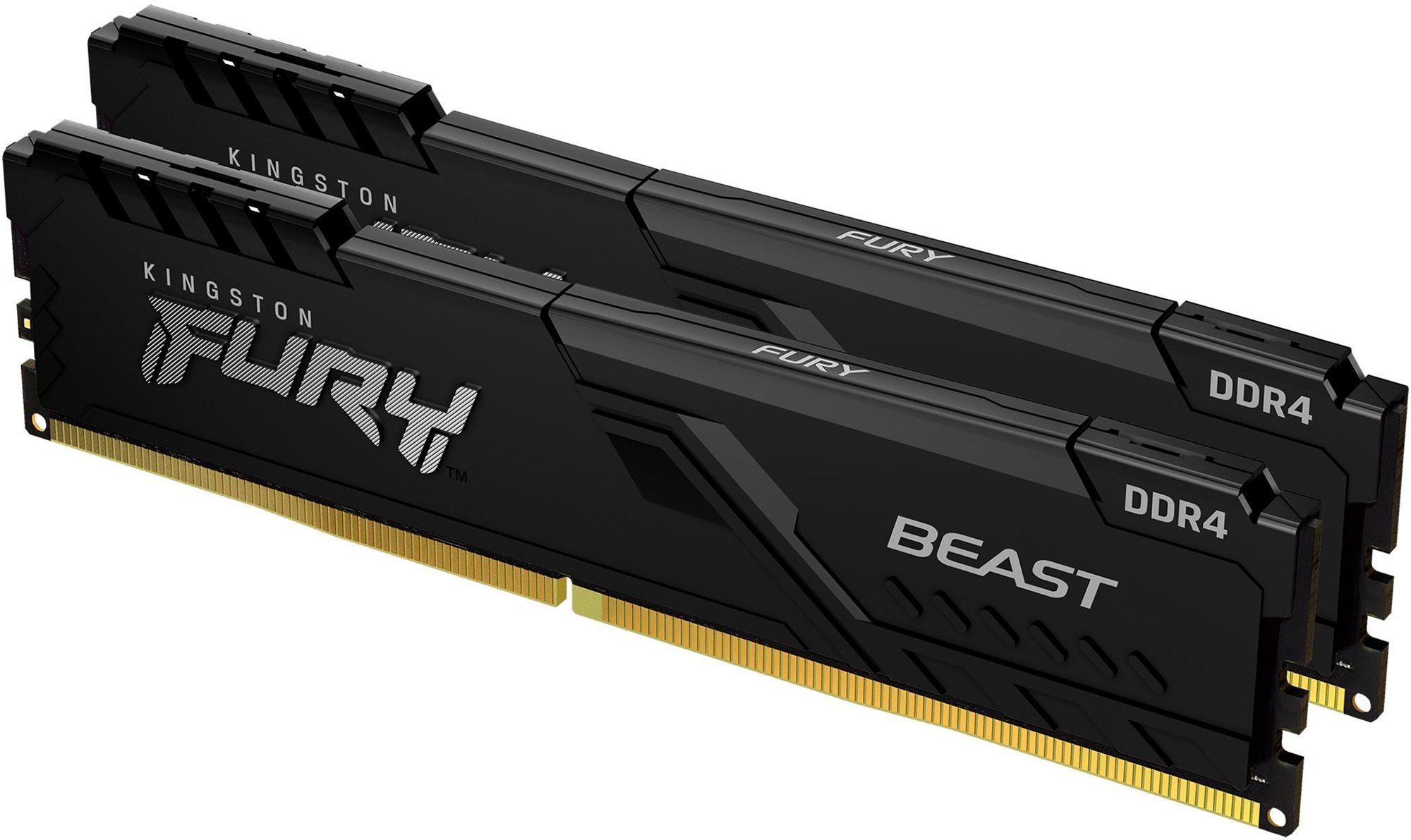 Kingston FURY 32GB KIT DDR4 3200MHz CL16 Beast Black 1Gx8 RAM memória