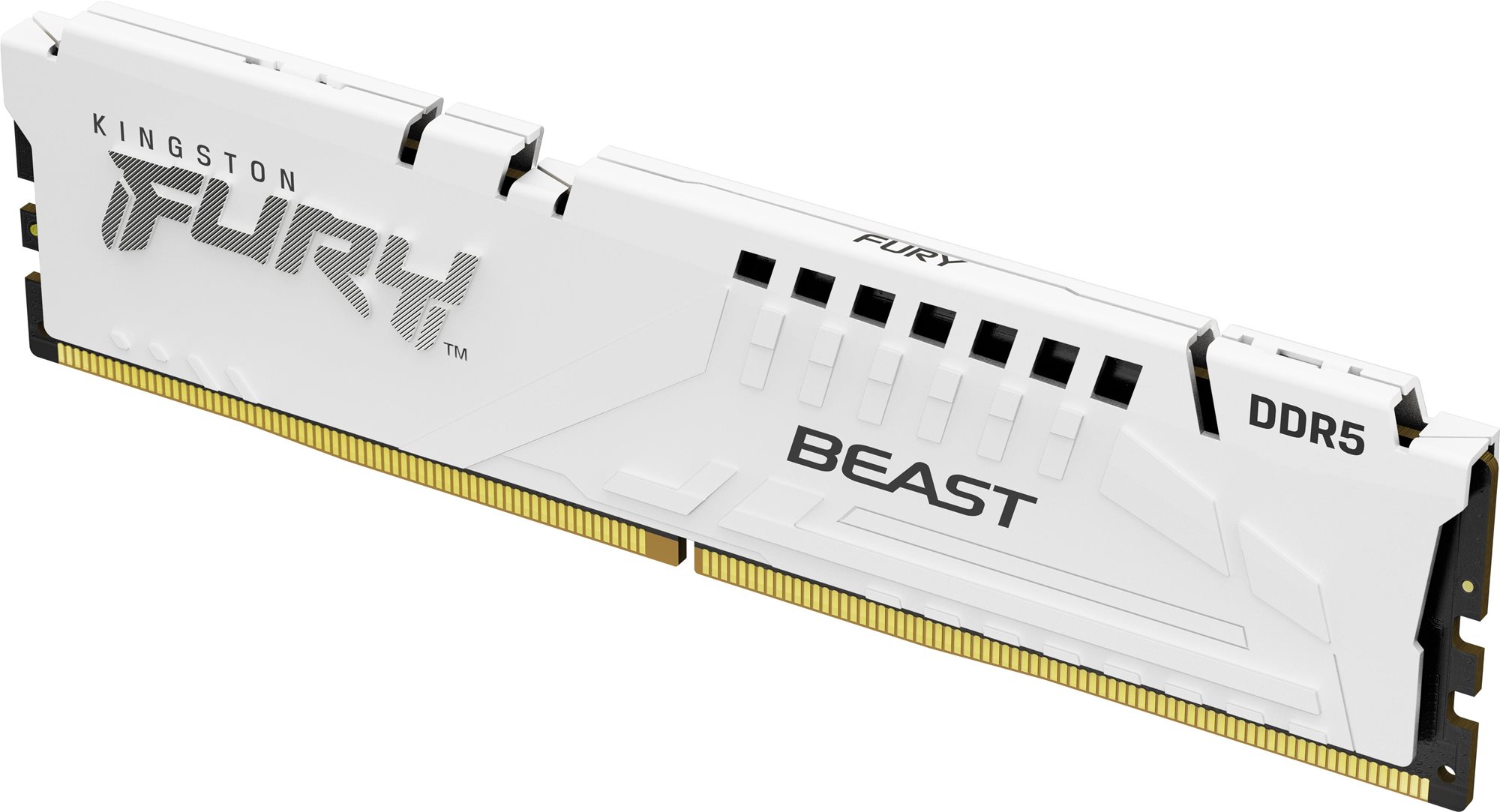 Kingston FURY 32GB DDR5 6000MHz CL36 Beast White EXPO RAM memória