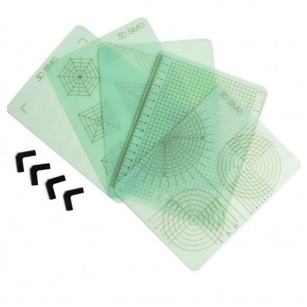 3DSimo Bloc-notes a dessin - ensemble étendu Accessoires pour...