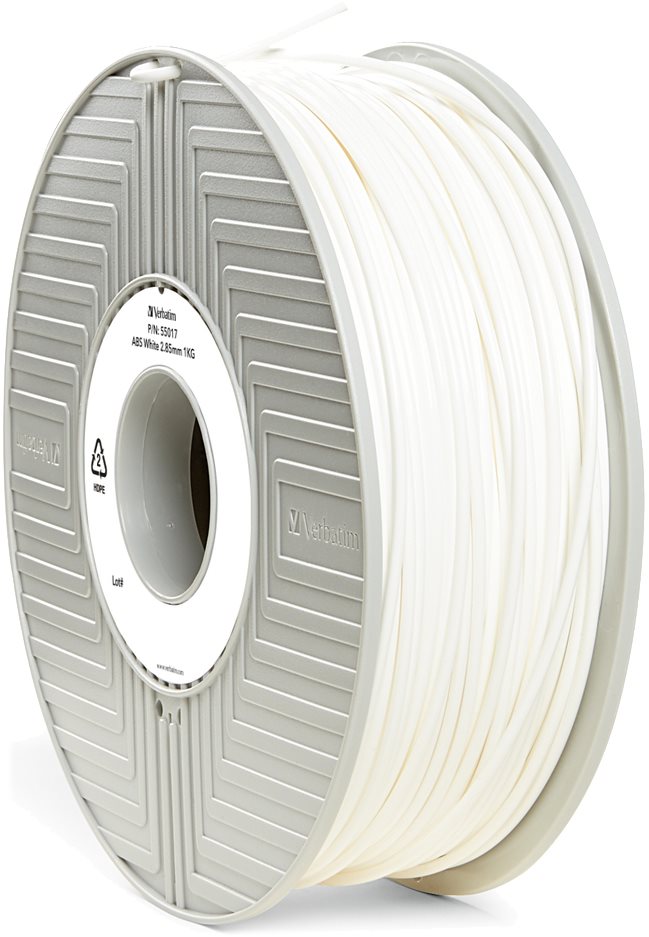 Verbatim ABS 2.85mm 1kg biela Filament