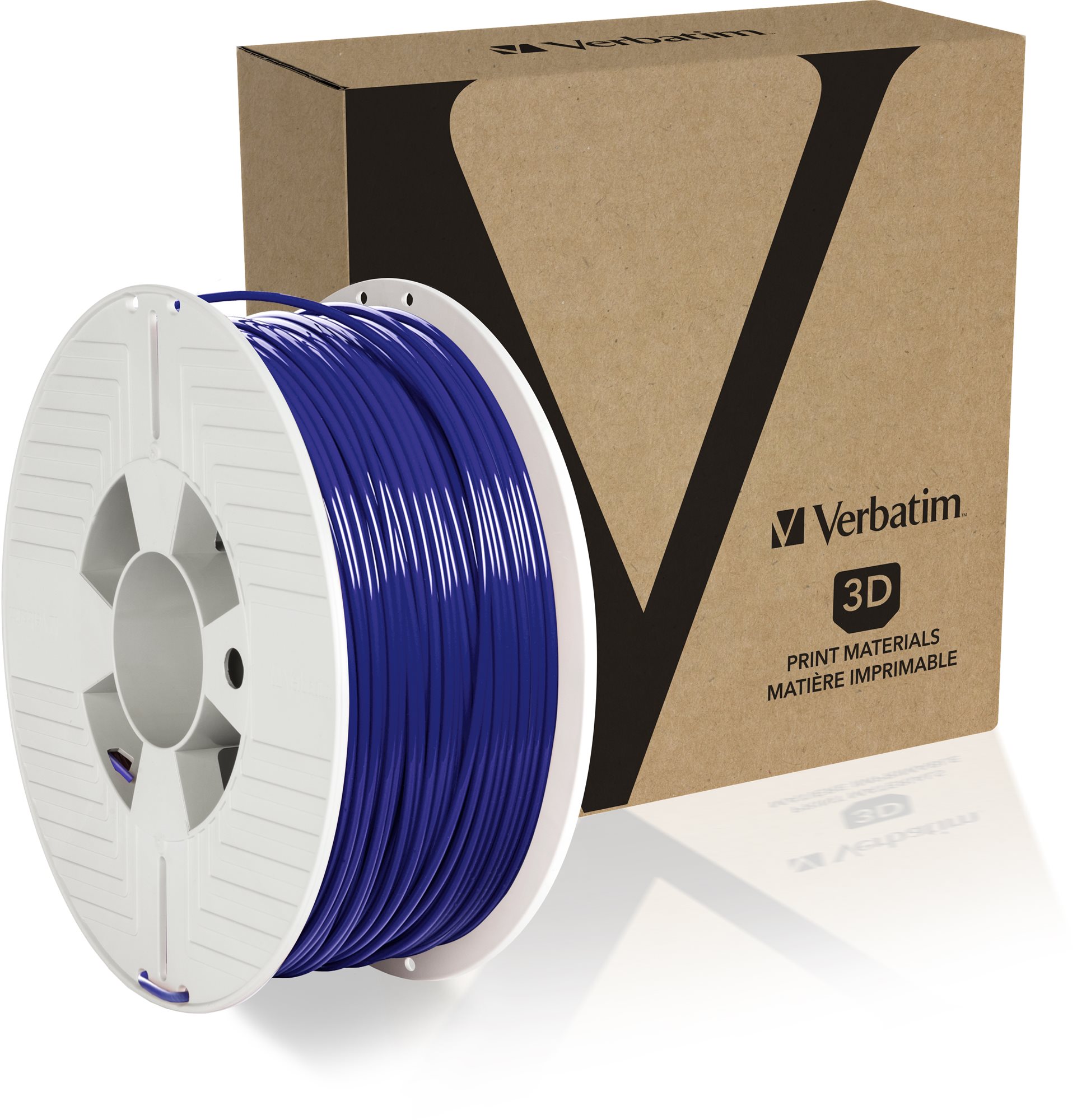 Verbatim PLA  2,85 mm-es 3D nyomtató szál, kék, 1 kg Filament