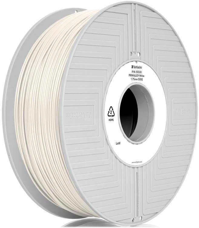 Verbatim PRIMALLOY 1,75 mm 0,5 kg transparent Filament