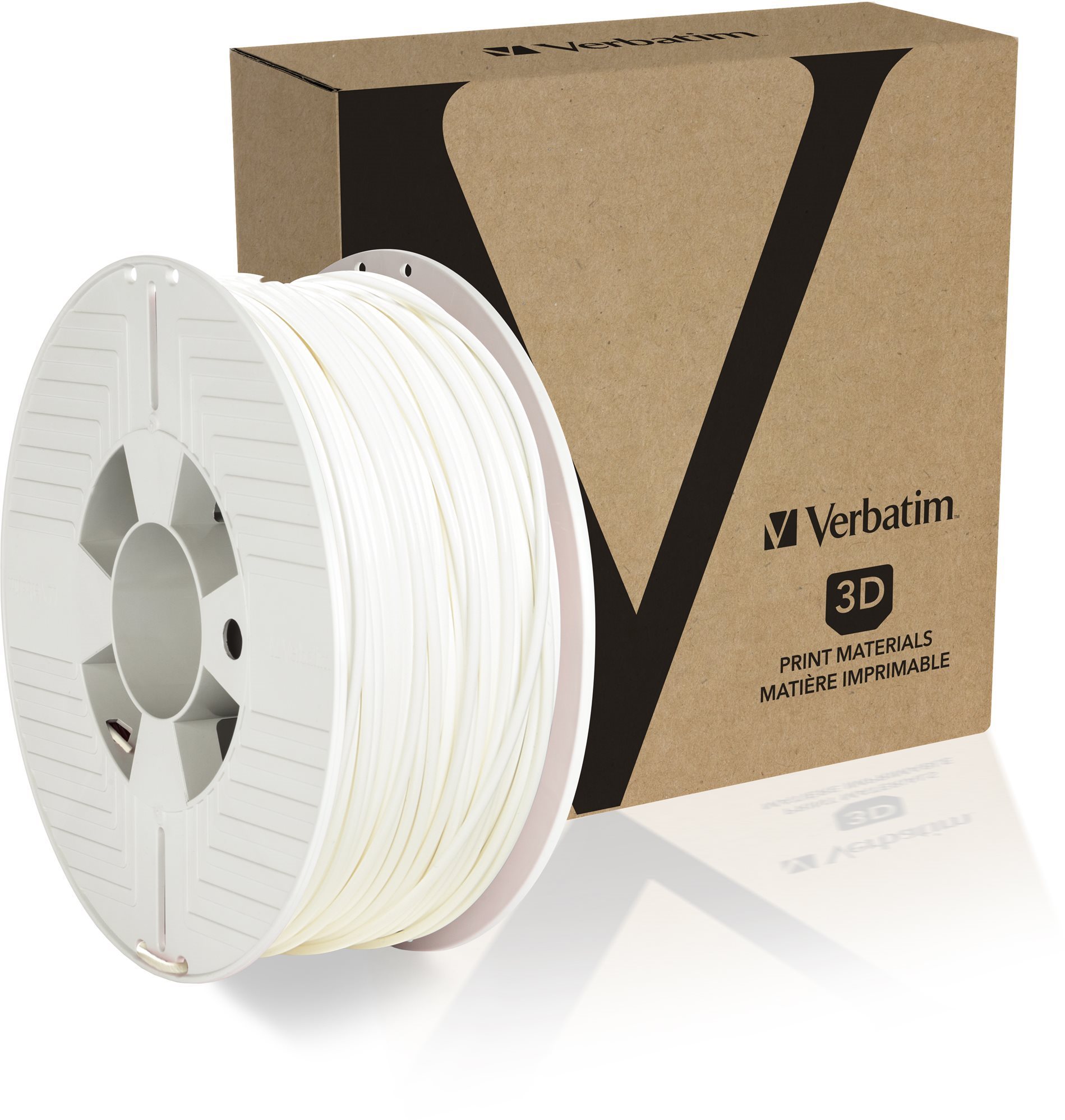 Verbatim PET-G 2,85 mm - 1 kg - weiss Filament