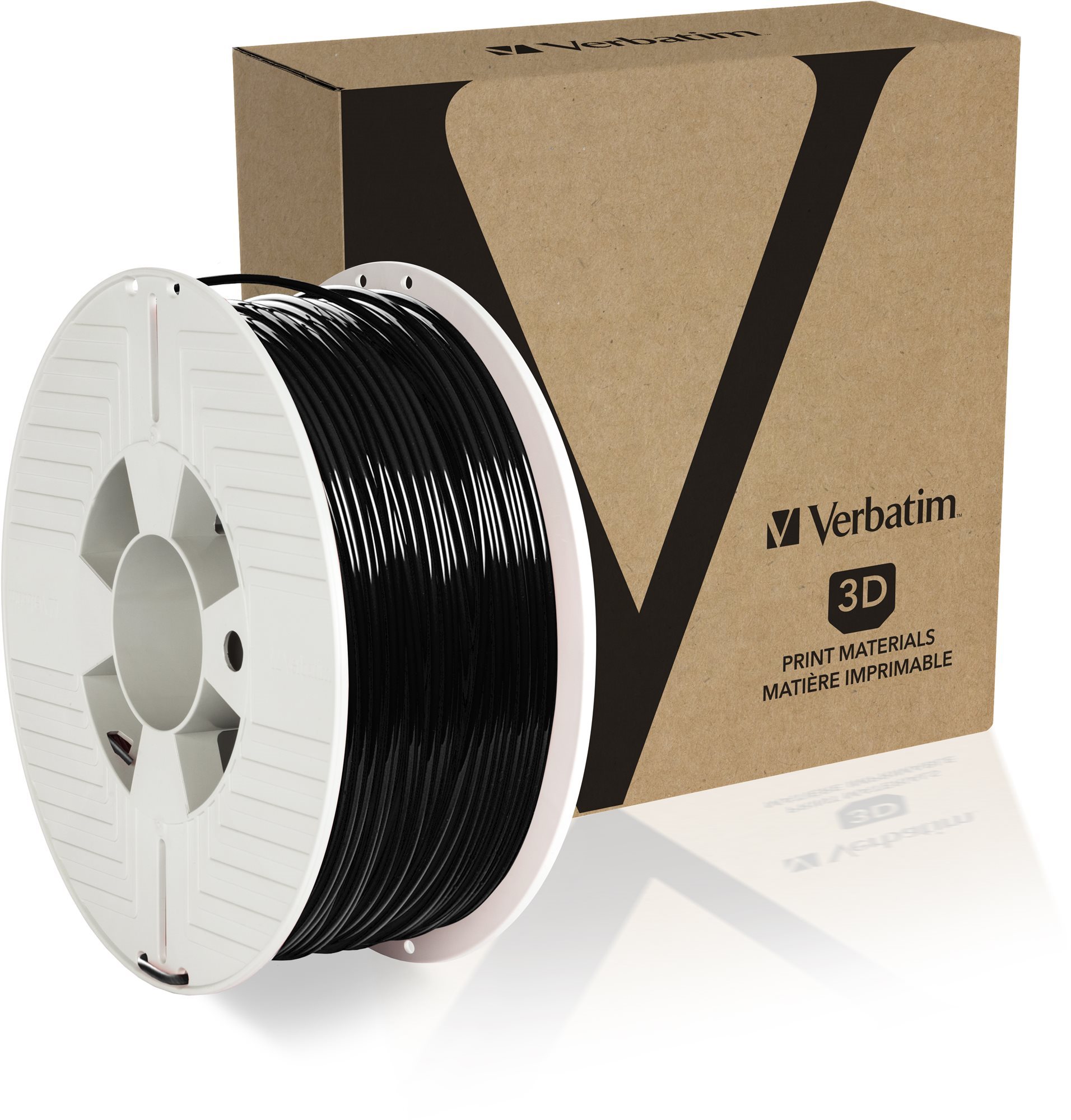Verbatim PET-G 2,85 mm 1 kg čierny Filament