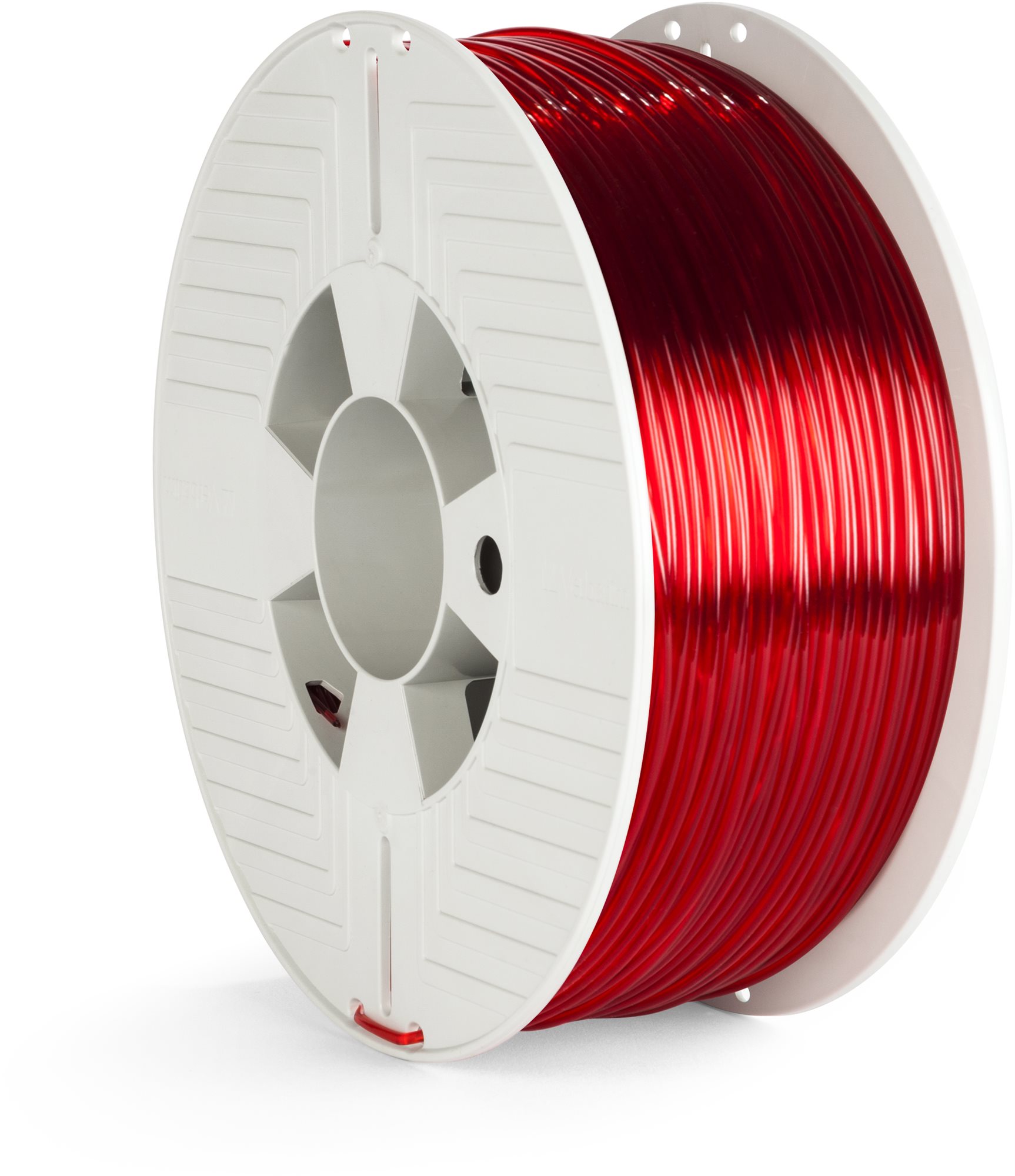 Verbatim PET-G 2.85mm 1kg, átlátszó piros Filament