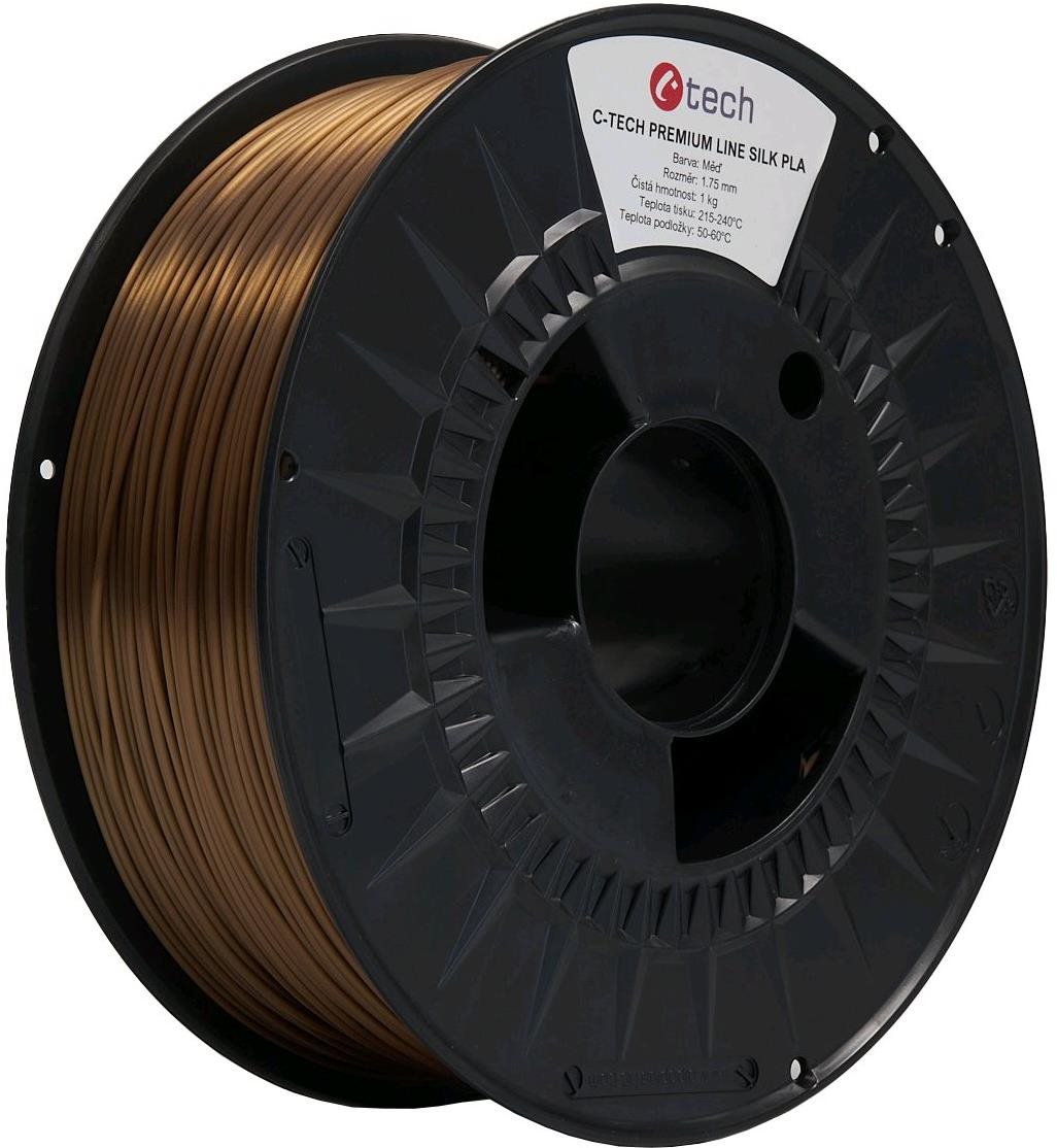 C-TECH PREMIUM LINE PLA Silk, réz Filament