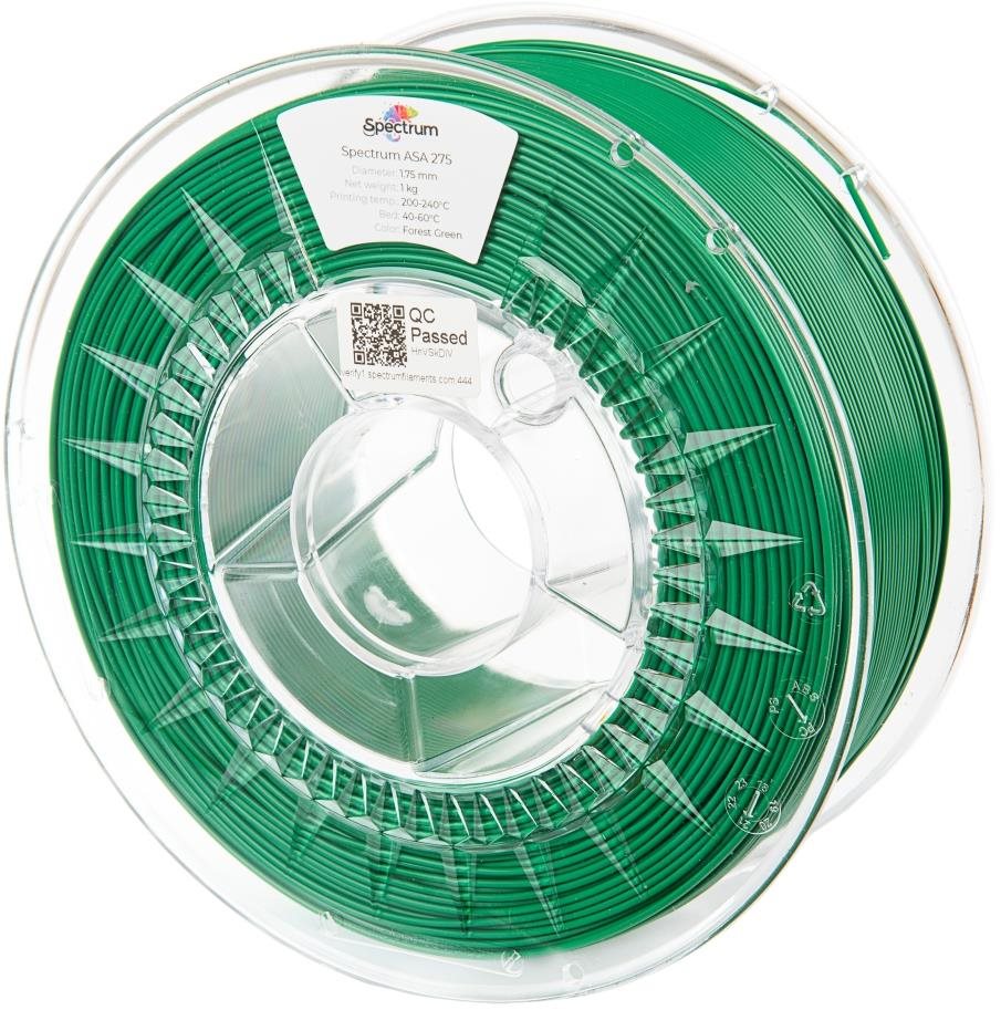 Spectrum 3D nyomtatószál, ASA 275, 1,75 mm, Forest Green, 1 kg...