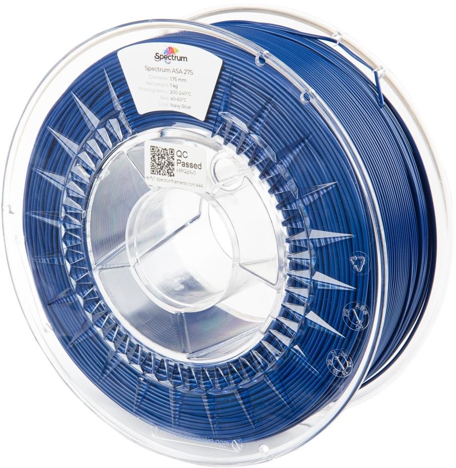 Filament Spectrum ASA 275 1.75mm Navy Blue 1Kg Filament