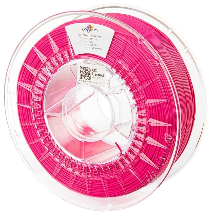 Spectrum 3D nyomtatószál, PLA Pro, 1,75 mm, Pink Panther, 1 kg...