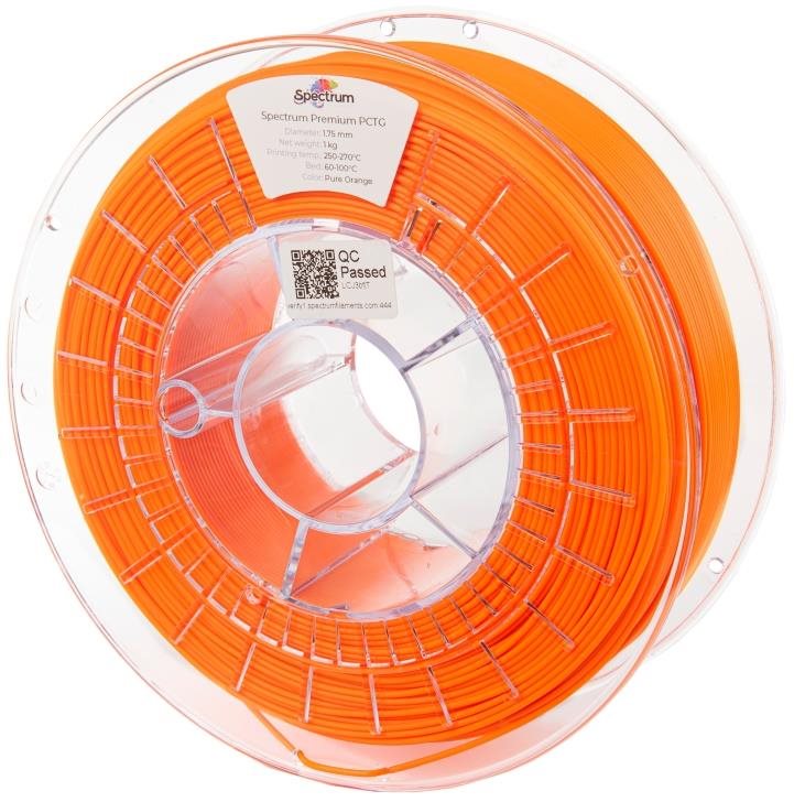 Spectrum Premium PCTG 1,75 mm, Pure Orange, 1 kg Filament