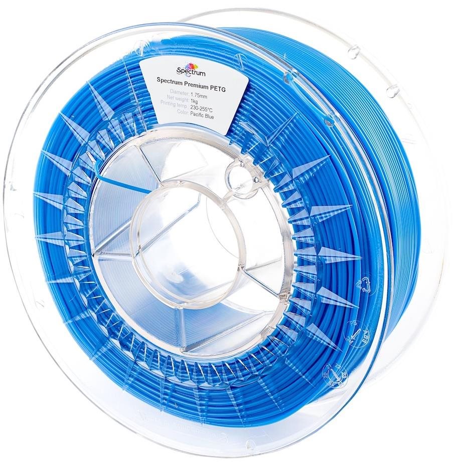 Filament Spectrum Premium PET-G 1,75 mm Pacific Blue 1 Kg Filament