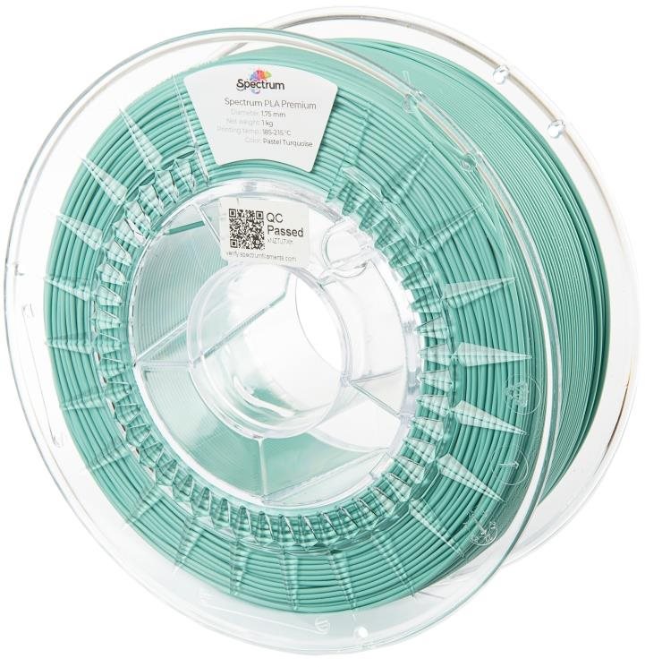 Spectrum 3D nyomtatószál, Premium PLA, 1,75 mm, Pastel Turquoise, 1...