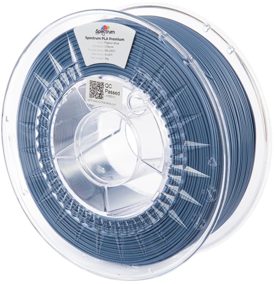 Filament Spectrum Premium PLA 1.75mm Pigeon Blue 1kg Filament