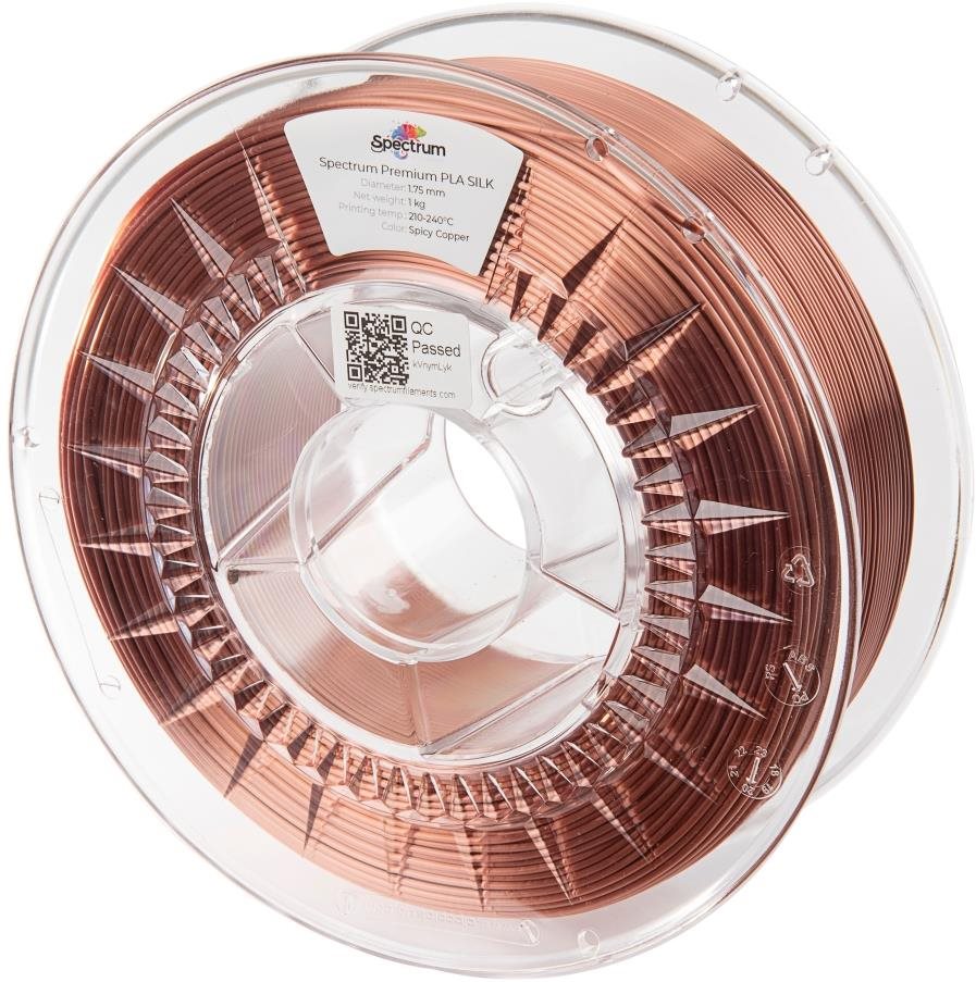 Spectrum 3D nyomtatószál, Silk PLA, 1,75 mm, Spicy Copper, 1 kg...