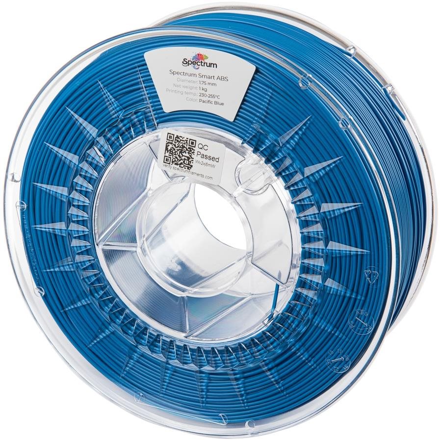 Spectrum 3D nyomtatószál, Smart ABS, 1,75 mm, Pacific Blue, 1 kg...
